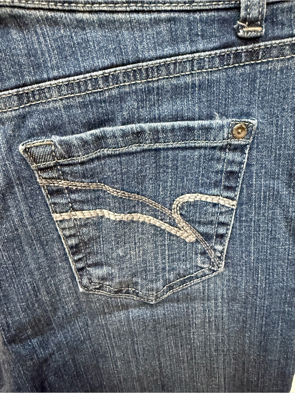 Nine West Women's Blue Straight-Leg Jeans - Picture 7 of 10